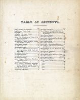 Table Of Contents, Windsor County 1869